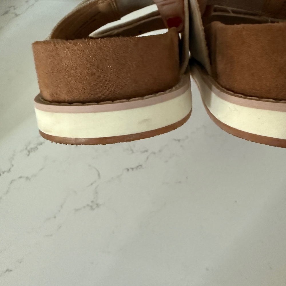 Society Women's Sandals - Beige and Brown - Picture 9 of 10